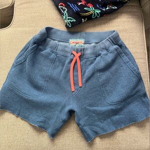 Chubbies Blue and Red Lounge Shorts